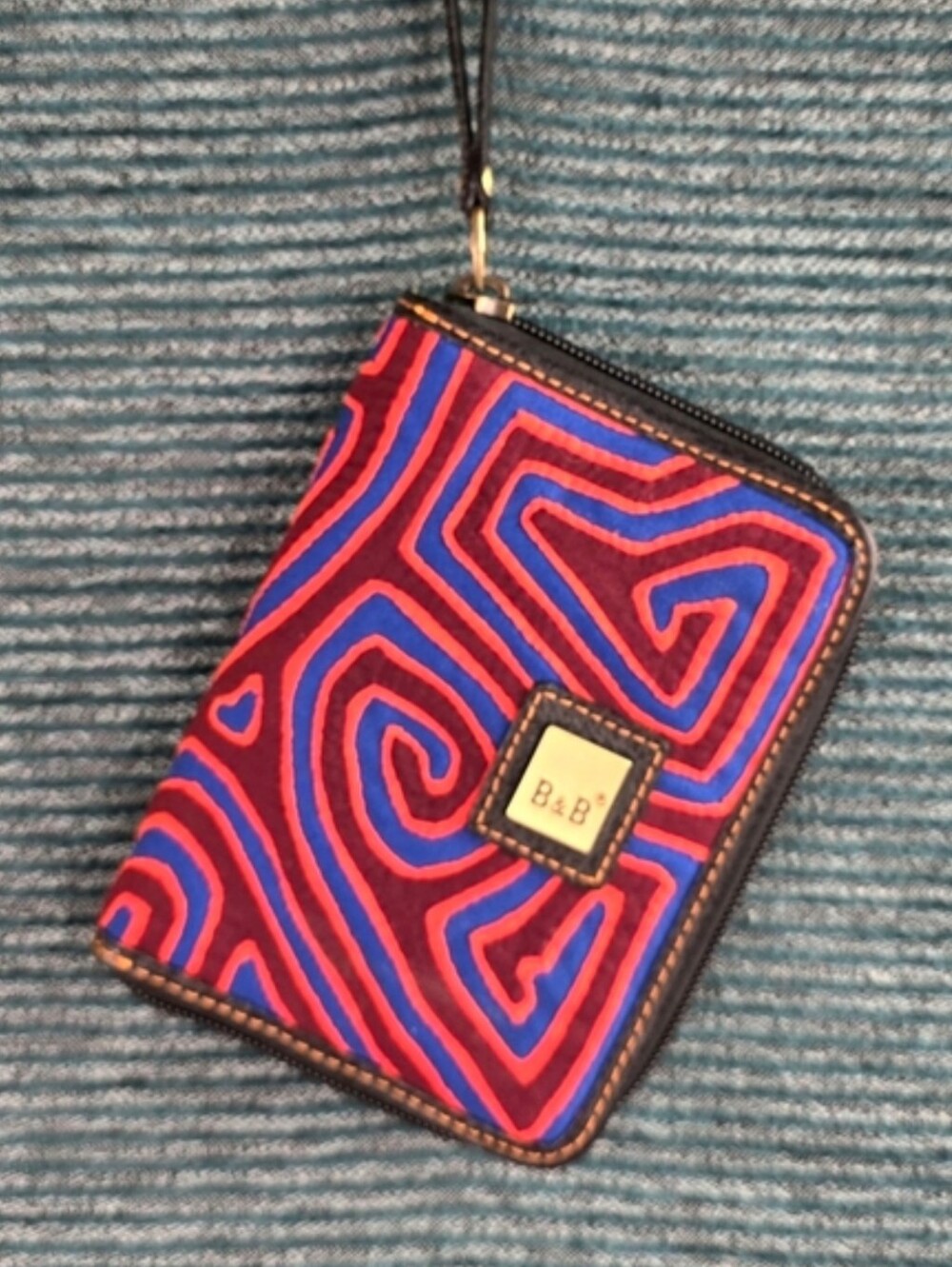 Vintage Boots N' Bags Mola Wallet Columbian Leather For Kitty Rescue!